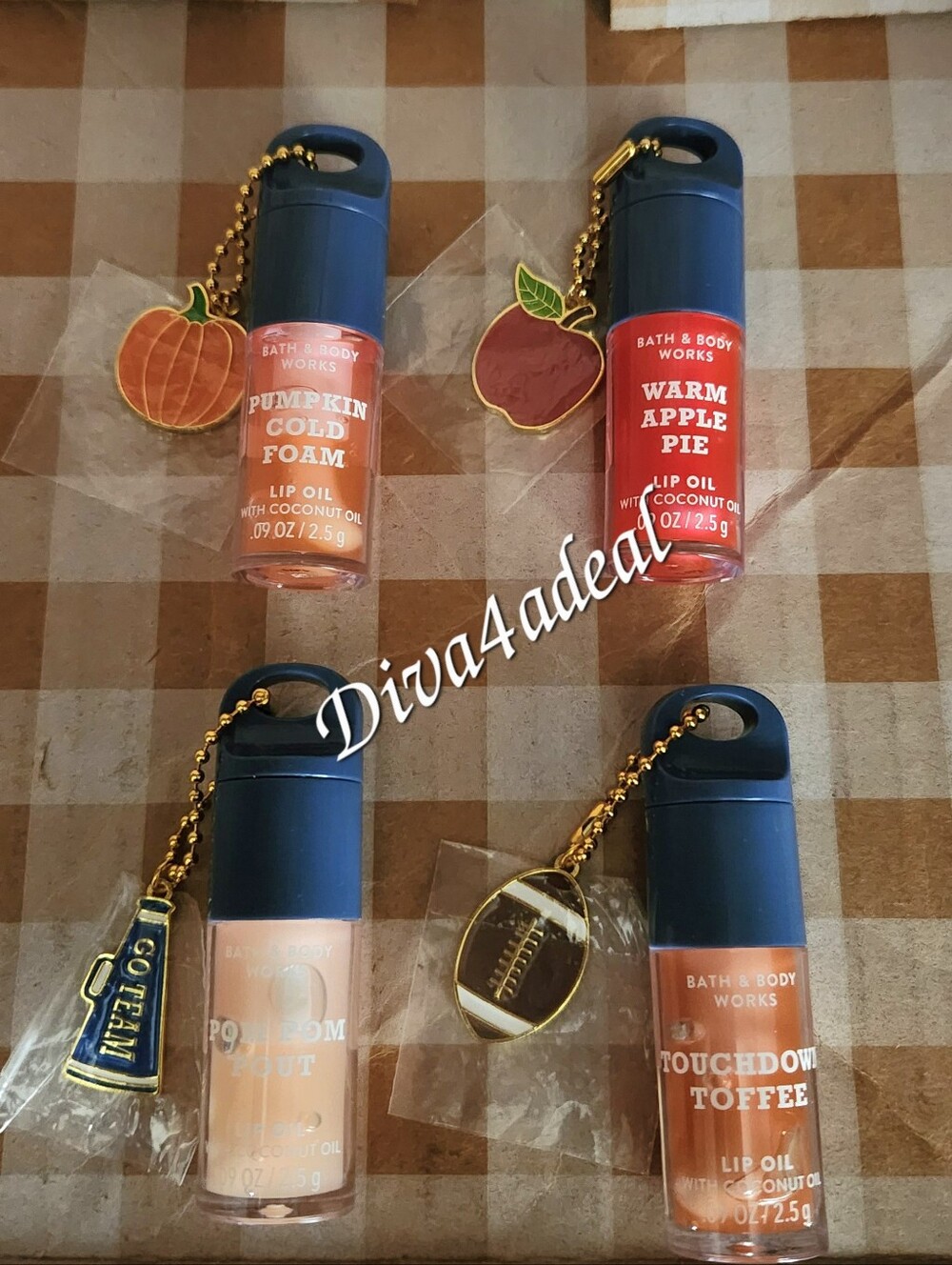 4X Bath & Body Works New Lip Oils